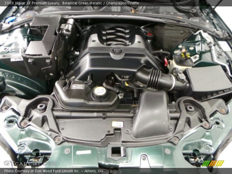 Botanical Green Metallic / Champagne/Truffle 2009 Jaguar XF Premium Luxury