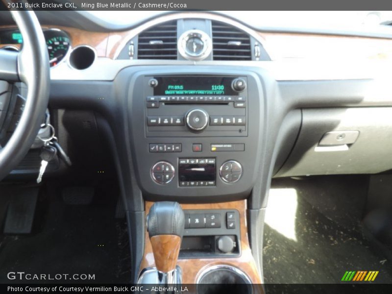 Ming Blue Metallic / Cashmere/Cocoa 2011 Buick Enclave CXL