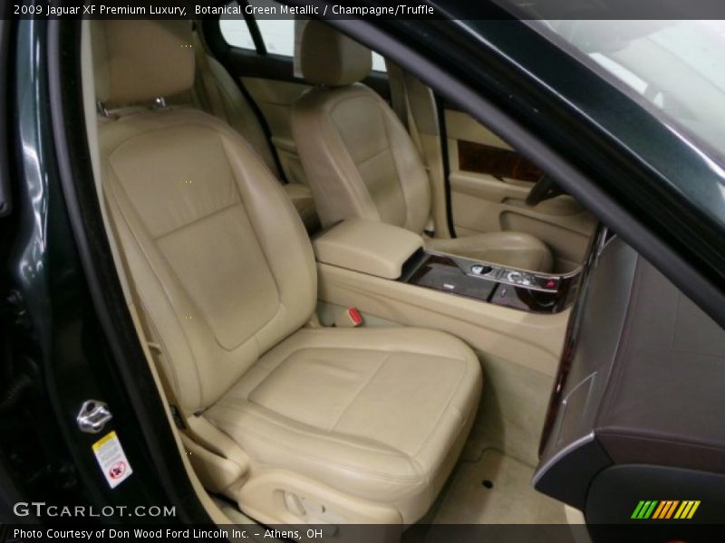 Botanical Green Metallic / Champagne/Truffle 2009 Jaguar XF Premium Luxury