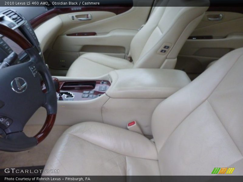 Obsidian Black / Cashmere 2010 Lexus LS 460 AWD