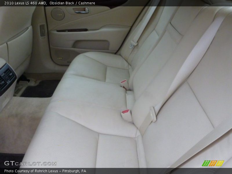 Obsidian Black / Cashmere 2010 Lexus LS 460 AWD