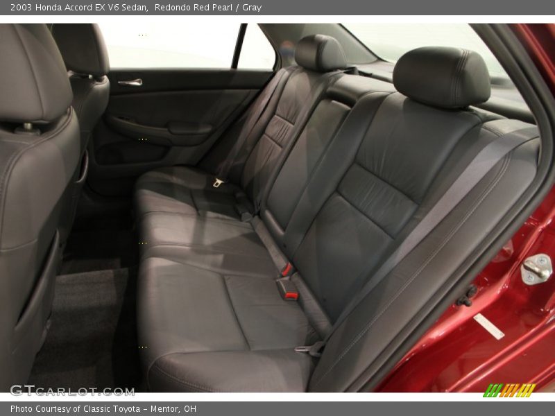 Rear Seat of 2003 Accord EX V6 Sedan