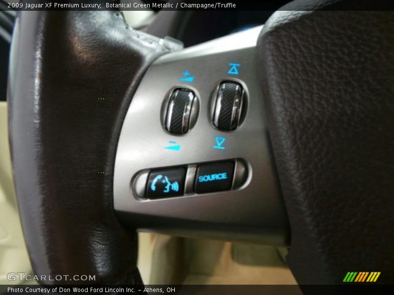 Botanical Green Metallic / Champagne/Truffle 2009 Jaguar XF Premium Luxury