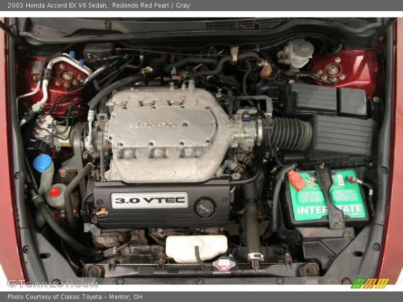  2003 Accord EX V6 Sedan Engine - 3.0 Liter SOHC 24-Valve VTEC V6