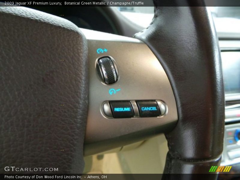 Botanical Green Metallic / Champagne/Truffle 2009 Jaguar XF Premium Luxury