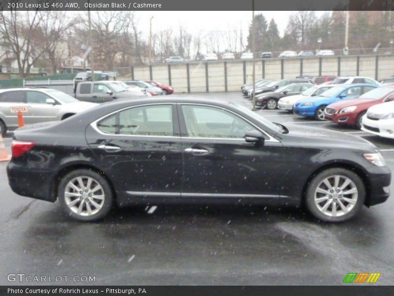 Obsidian Black / Cashmere 2010 Lexus LS 460 AWD