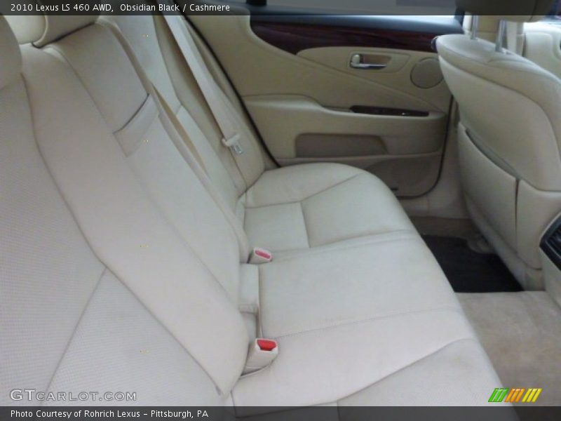Obsidian Black / Cashmere 2010 Lexus LS 460 AWD