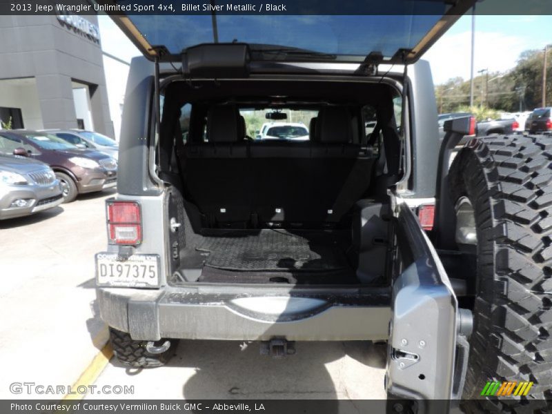 Billet Silver Metallic / Black 2013 Jeep Wrangler Unlimited Sport 4x4
