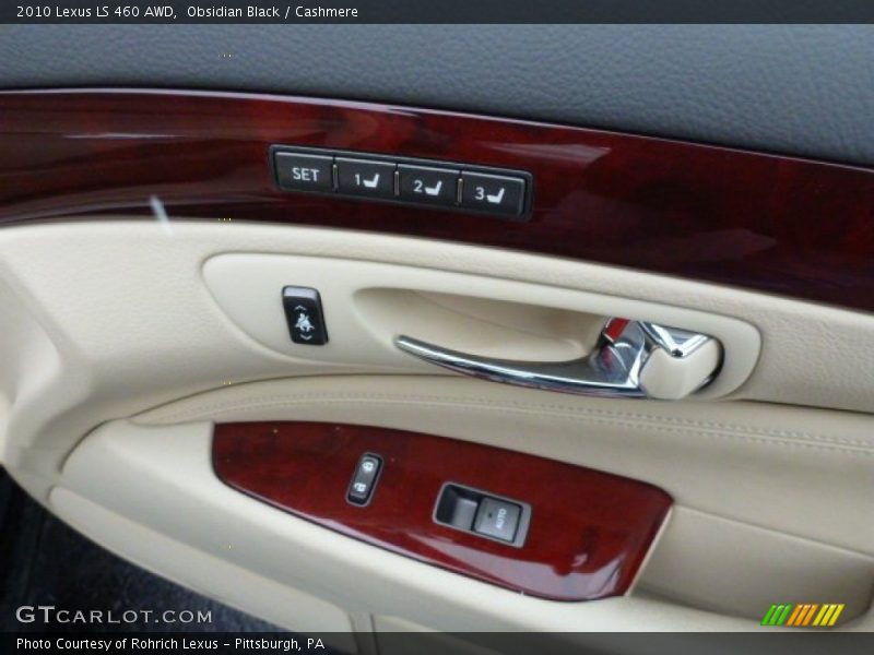 Obsidian Black / Cashmere 2010 Lexus LS 460 AWD