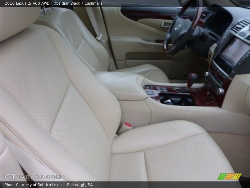 Obsidian Black / Cashmere 2010 Lexus LS 460 AWD