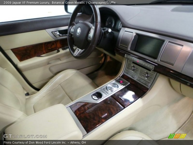 Botanical Green Metallic / Champagne/Truffle 2009 Jaguar XF Premium Luxury