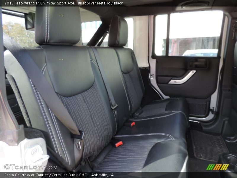 Billet Silver Metallic / Black 2013 Jeep Wrangler Unlimited Sport 4x4