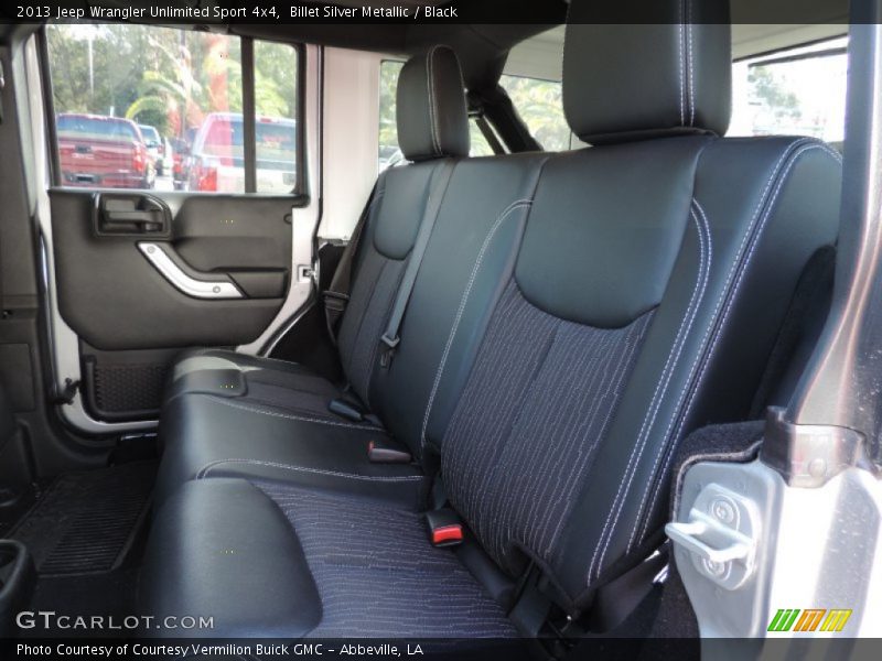 Billet Silver Metallic / Black 2013 Jeep Wrangler Unlimited Sport 4x4