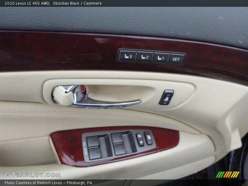 Obsidian Black / Cashmere 2010 Lexus LS 460 AWD
