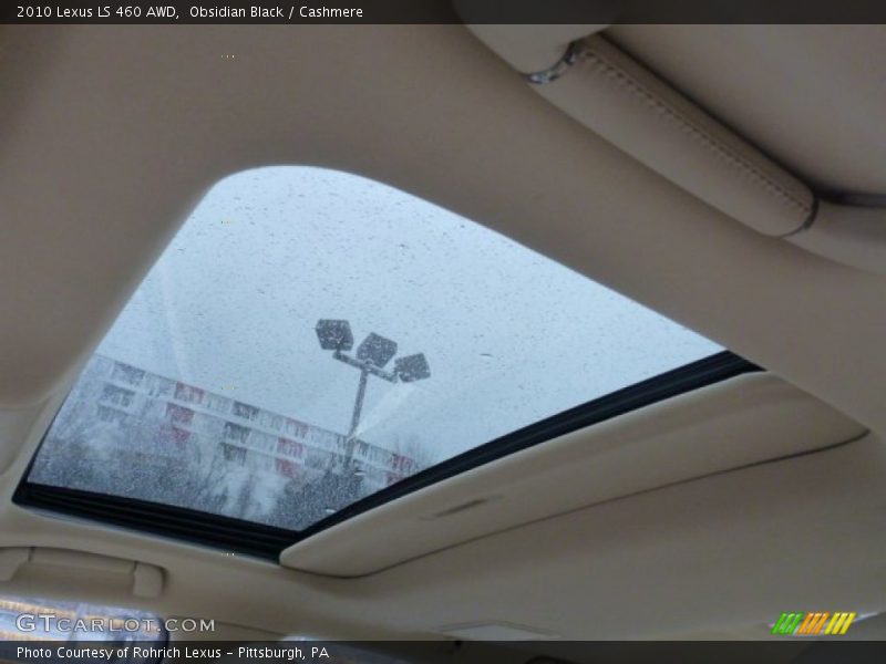 Obsidian Black / Cashmere 2010 Lexus LS 460 AWD