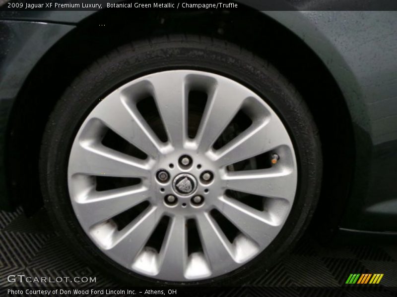 Botanical Green Metallic / Champagne/Truffle 2009 Jaguar XF Premium Luxury