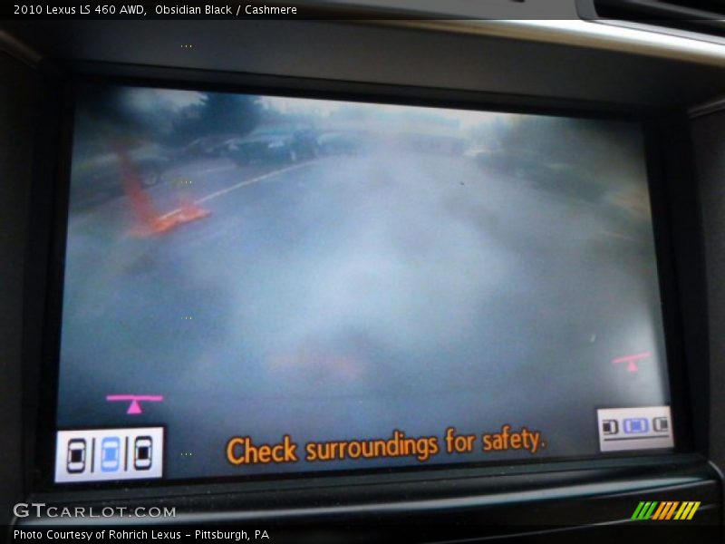 Obsidian Black / Cashmere 2010 Lexus LS 460 AWD
