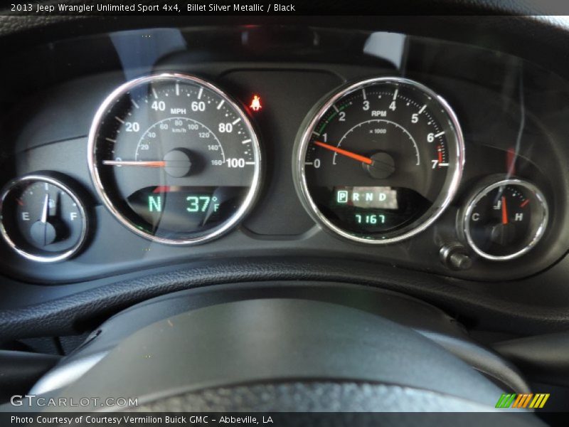 Billet Silver Metallic / Black 2013 Jeep Wrangler Unlimited Sport 4x4