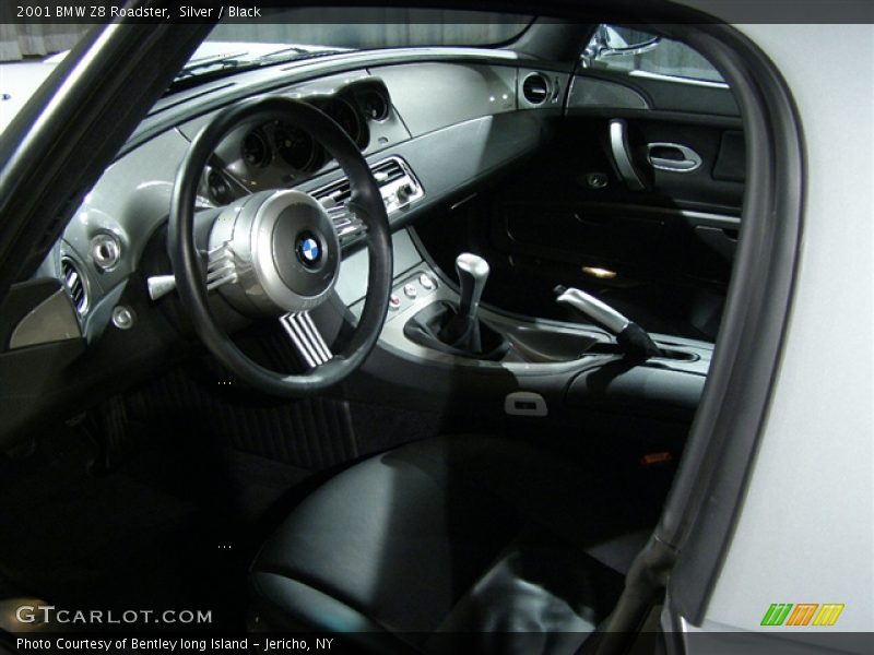 Silver / Black 2001 BMW Z8 Roadster