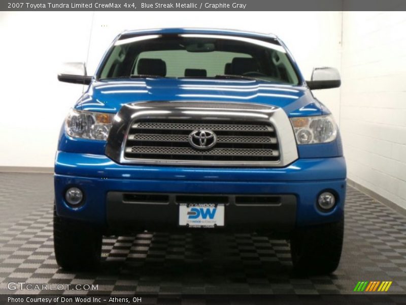 Blue Streak Metallic / Graphite Gray 2007 Toyota Tundra Limited CrewMax 4x4