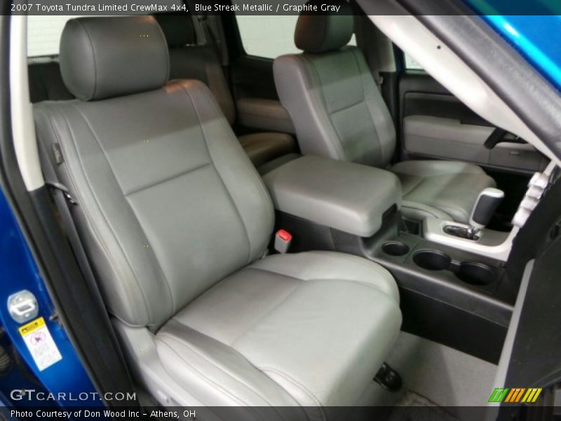 Blue Streak Metallic / Graphite Gray 2007 Toyota Tundra Limited CrewMax 4x4
