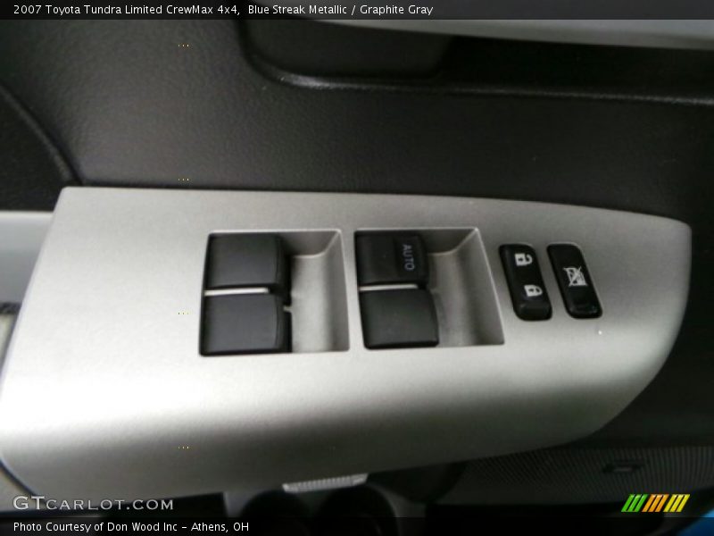 Blue Streak Metallic / Graphite Gray 2007 Toyota Tundra Limited CrewMax 4x4