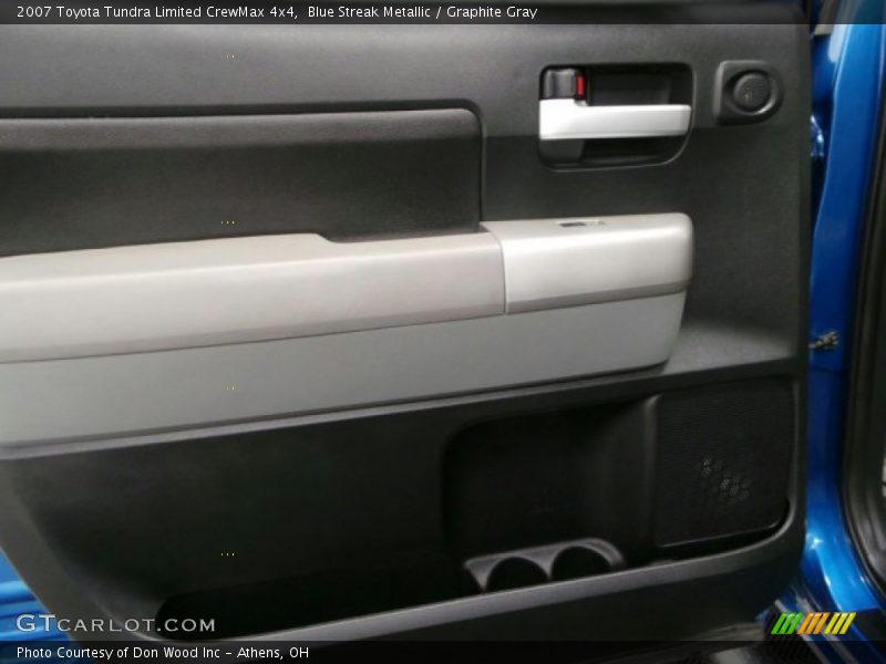 Blue Streak Metallic / Graphite Gray 2007 Toyota Tundra Limited CrewMax 4x4