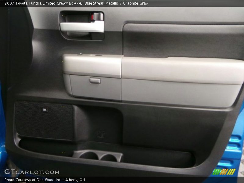 Blue Streak Metallic / Graphite Gray 2007 Toyota Tundra Limited CrewMax 4x4