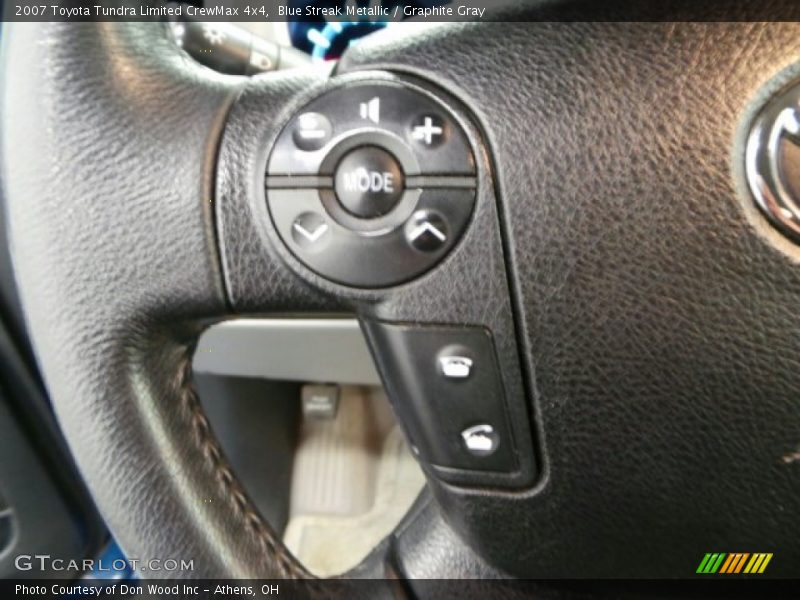 Blue Streak Metallic / Graphite Gray 2007 Toyota Tundra Limited CrewMax 4x4