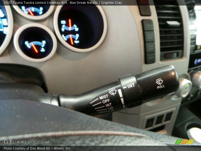 Blue Streak Metallic / Graphite Gray 2007 Toyota Tundra Limited CrewMax 4x4