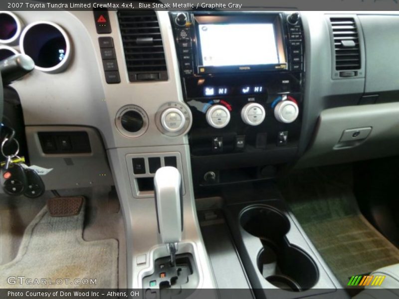 Blue Streak Metallic / Graphite Gray 2007 Toyota Tundra Limited CrewMax 4x4