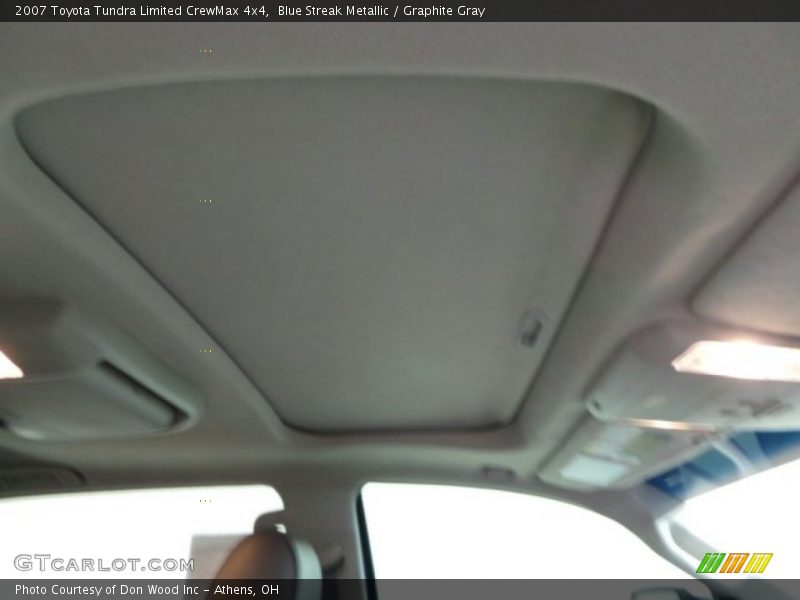 Blue Streak Metallic / Graphite Gray 2007 Toyota Tundra Limited CrewMax 4x4