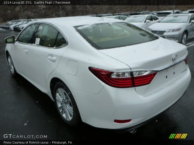 Starfire Pearl / Parchment 2014 Lexus ES 350