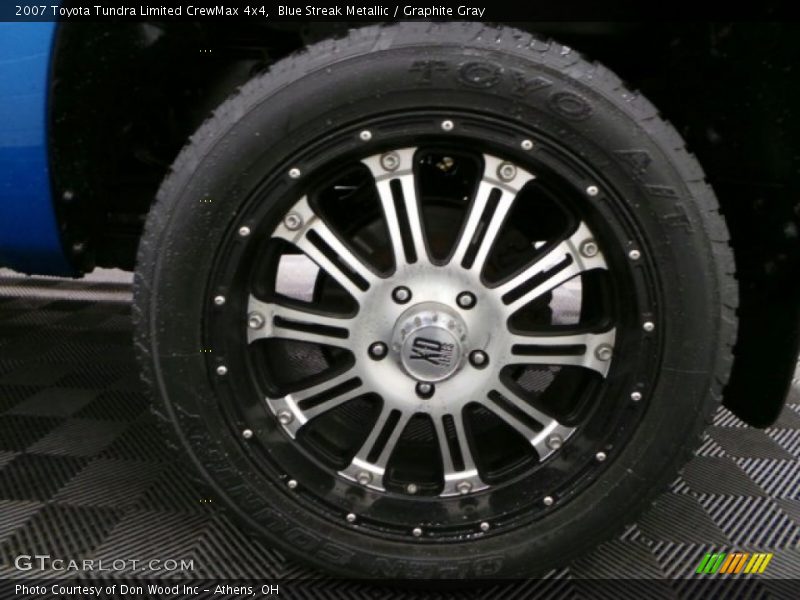 Blue Streak Metallic / Graphite Gray 2007 Toyota Tundra Limited CrewMax 4x4