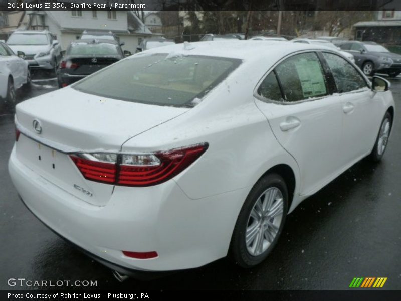 Starfire Pearl / Parchment 2014 Lexus ES 350
