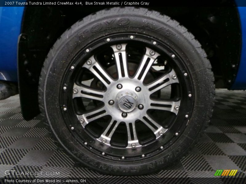 Blue Streak Metallic / Graphite Gray 2007 Toyota Tundra Limited CrewMax 4x4