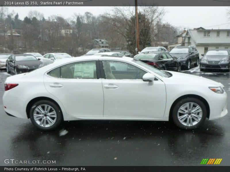 Starfire Pearl / Parchment 2014 Lexus ES 350