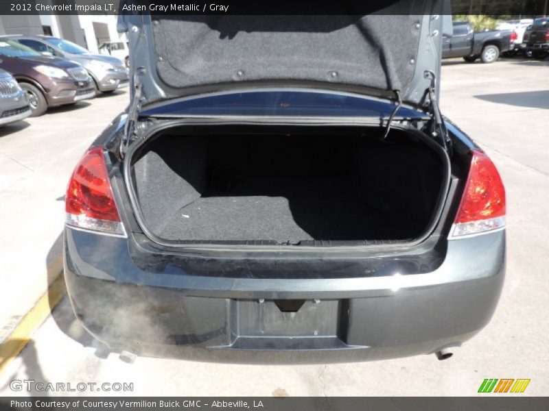 Ashen Gray Metallic / Gray 2012 Chevrolet Impala LT