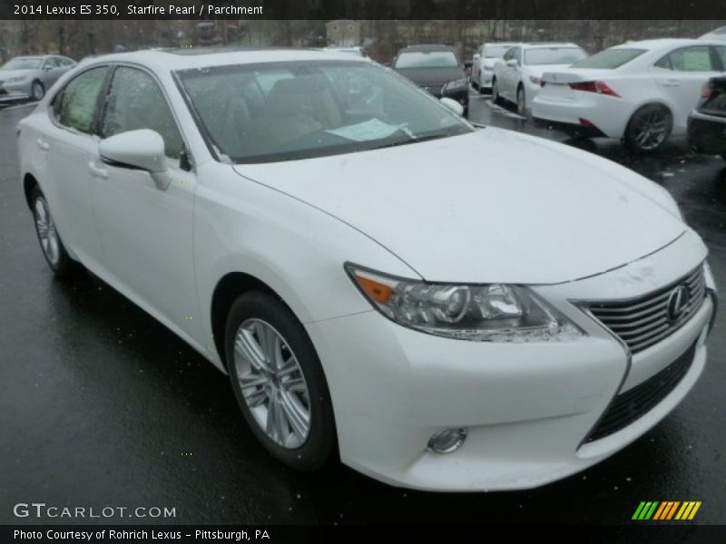 Starfire Pearl / Parchment 2014 Lexus ES 350