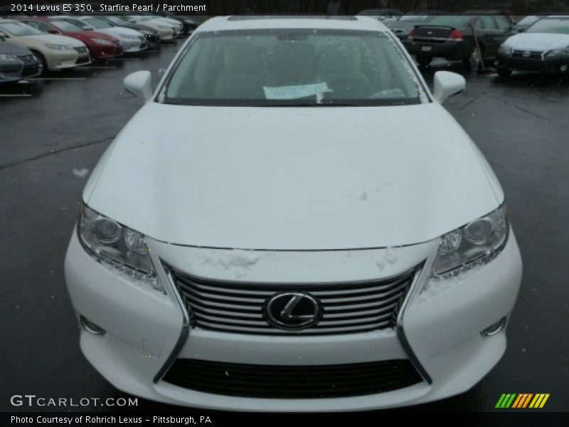 Starfire Pearl / Parchment 2014 Lexus ES 350