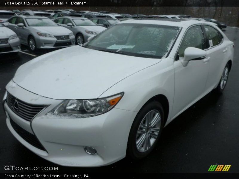 Starfire Pearl / Parchment 2014 Lexus ES 350