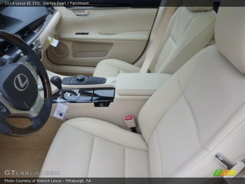 Starfire Pearl / Parchment 2014 Lexus ES 350