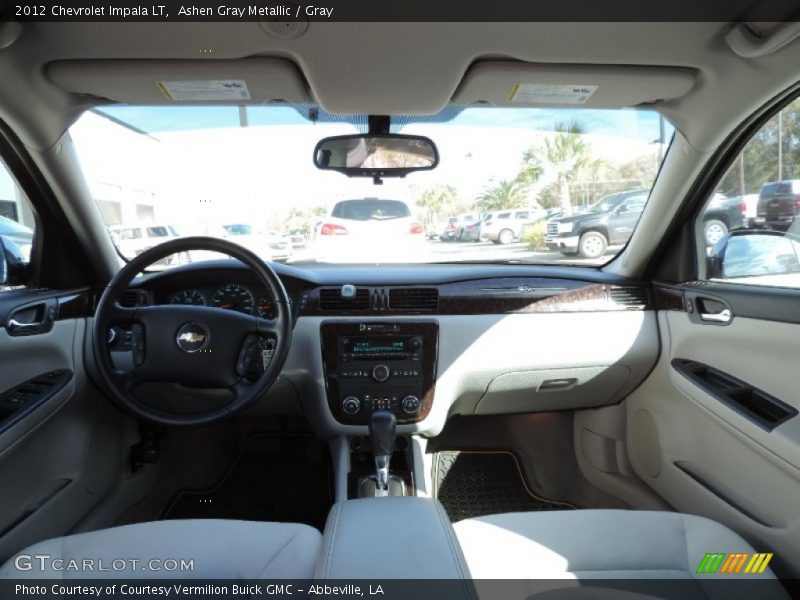 Ashen Gray Metallic / Gray 2012 Chevrolet Impala LT
