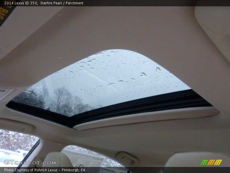 Starfire Pearl / Parchment 2014 Lexus ES 350