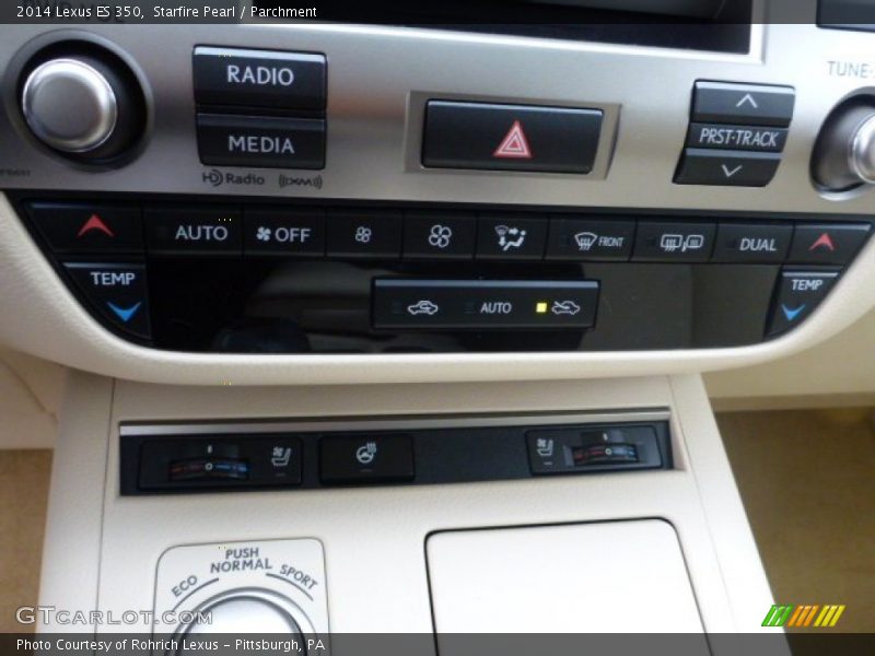 Starfire Pearl / Parchment 2014 Lexus ES 350
