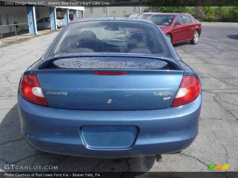 Atlantic Blue Pearl / Dark Slate Gray 2002 Dodge Neon SXT