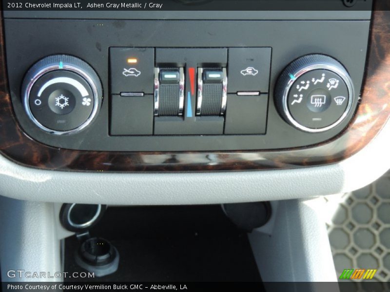 Ashen Gray Metallic / Gray 2012 Chevrolet Impala LT
