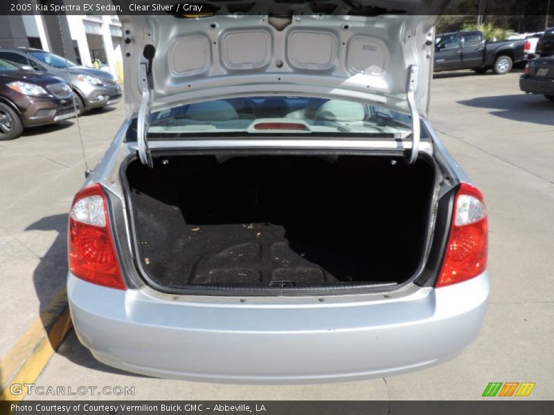 Clear Silver / Gray 2005 Kia Spectra EX Sedan