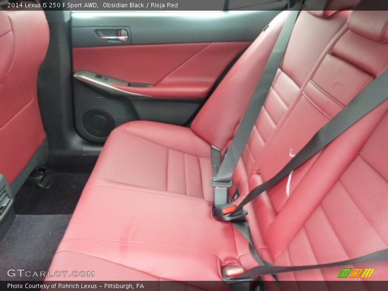 Obsidian Black / Rioja Red 2014 Lexus IS 250 F Sport AWD