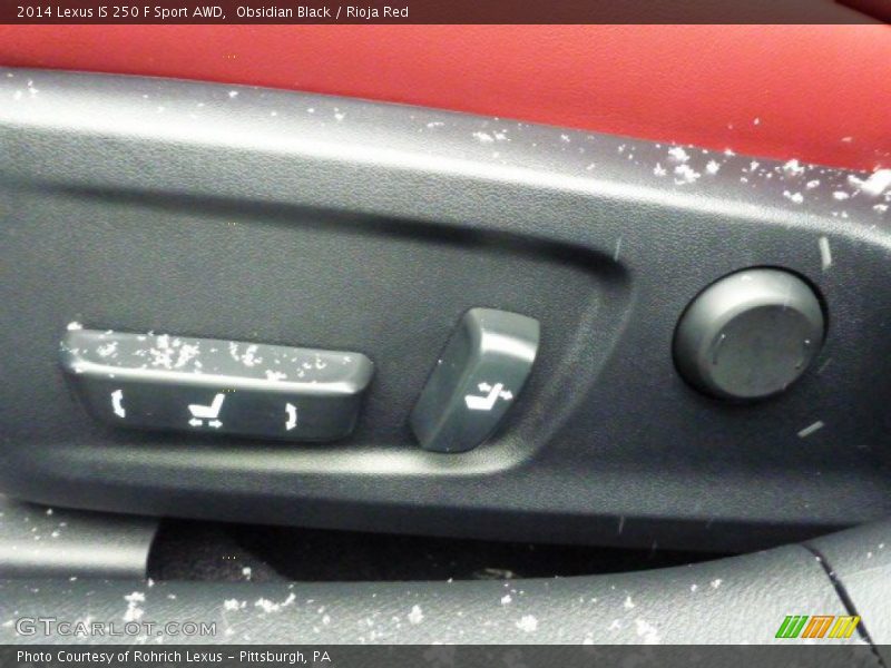 Obsidian Black / Rioja Red 2014 Lexus IS 250 F Sport AWD